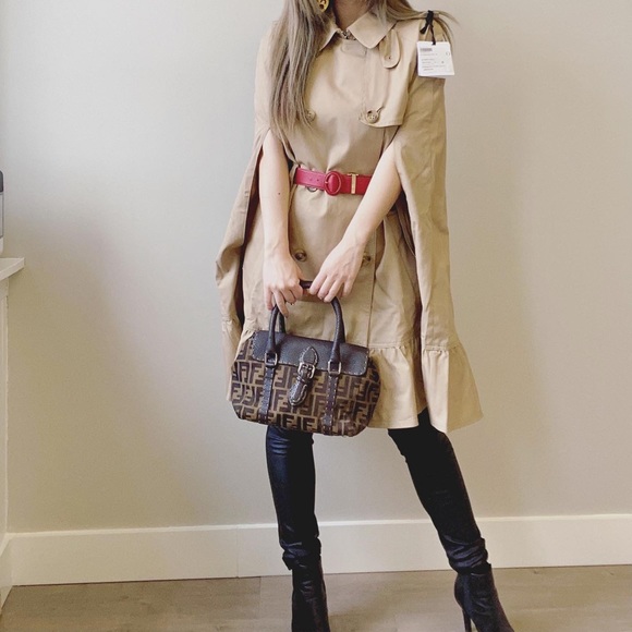 Brand new Red Valentino cotton trench cape - Picture 1 of 9